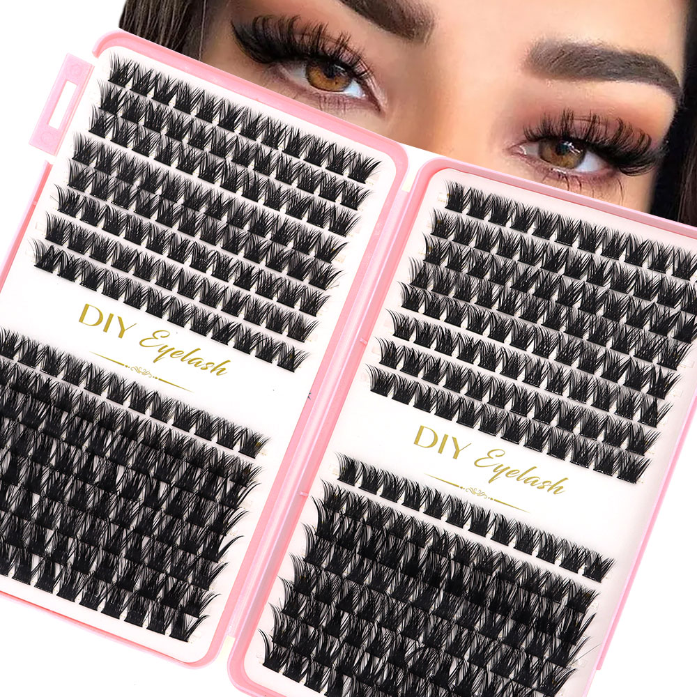 Eyelash Extension Home Service - Набор для наращивания домашних ресниц «сделай