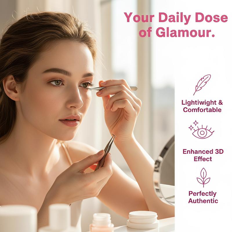 Eyelash Extension Cluster - Набор накладных ресниц для нижнего века,