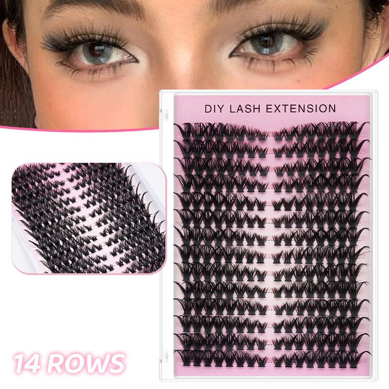 Eyelash Extension Individual - 20 шт. накладных ресниц для самостоятельного