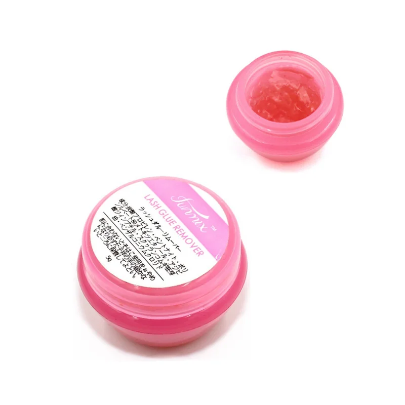 Eyelash Extension Gel Remover - Funmix 1 шт. 5 г розовые