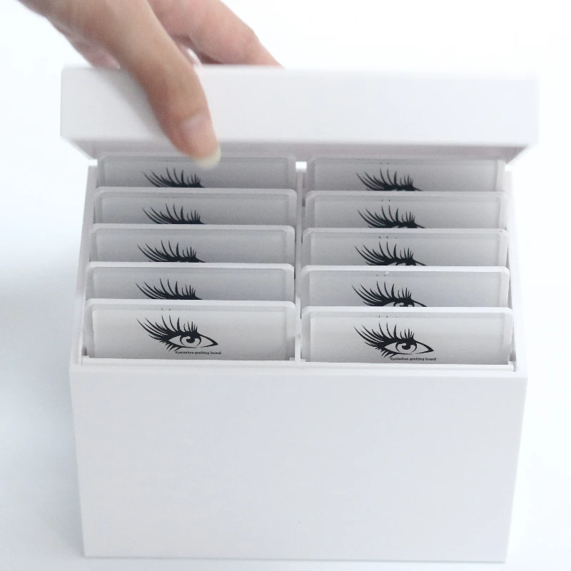 Lash Tile Palette - Салон красоты, 10 слоев, акриловая коробка