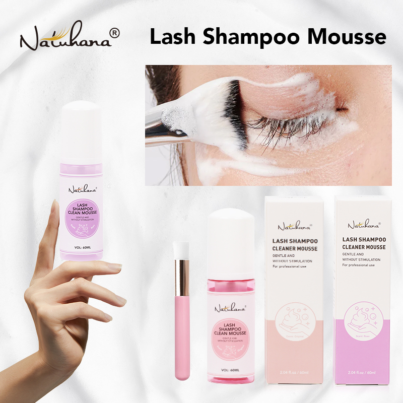 Eyelash Extension London - Natuhana 60 мл шампунь для наращивания