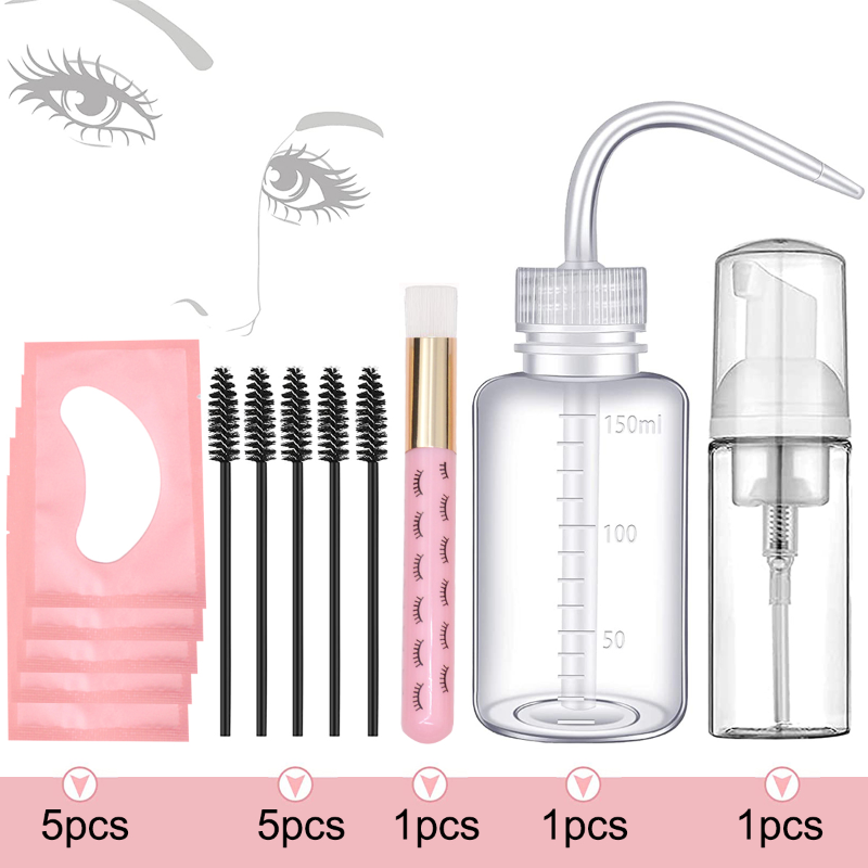 Eyelash Extension Gel Remover - 13 шт., набор для чистки наращивания