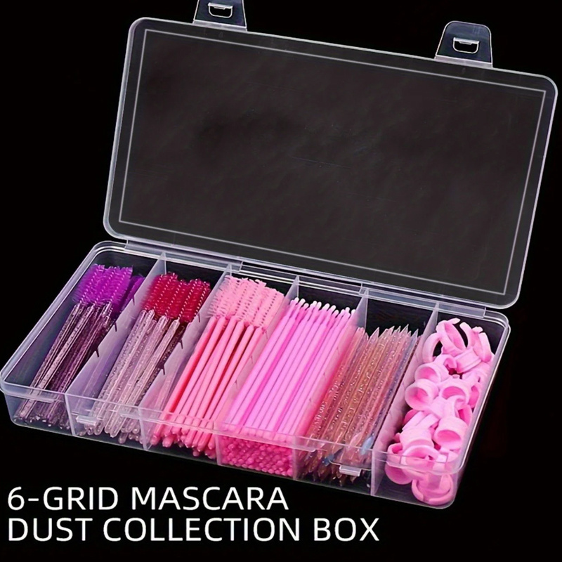 Eyelash Extension Gel Remover - Ящик для хранения с 6 отделениями,