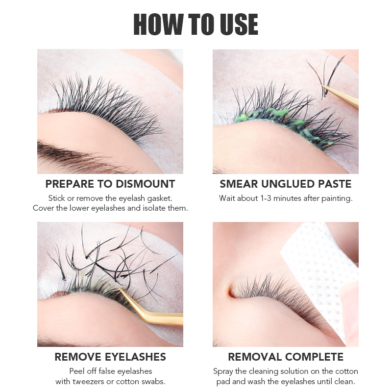Крем для быстрого снятия клея  – обзор и цена Eyelash Extension Gel Remover