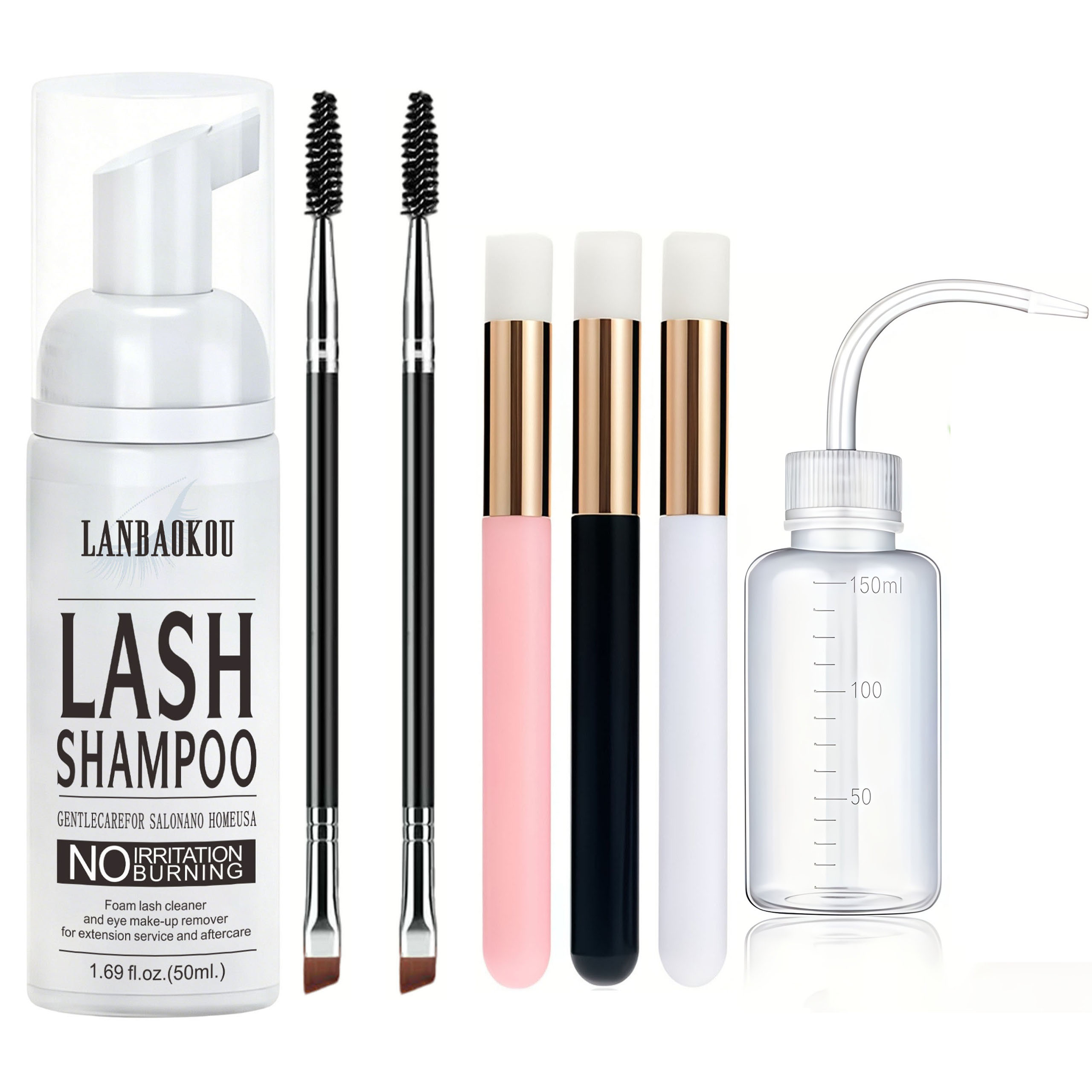 Шампунь для ресниц 50 мл + щет – обзор и цена Eyelash Extension Gel Remover