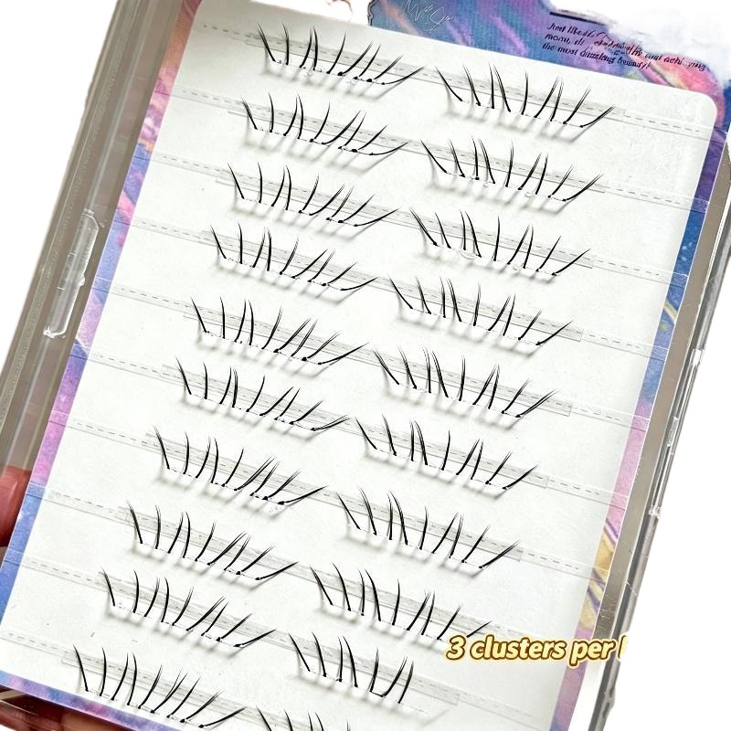 Набор накладных ресниц для ниж – обзор и цена Eyelash Extension Cluster