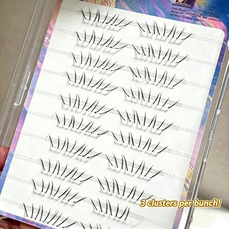 Набор накладных ресниц для ниж – обзор и цена Eyelash Extension Cluster