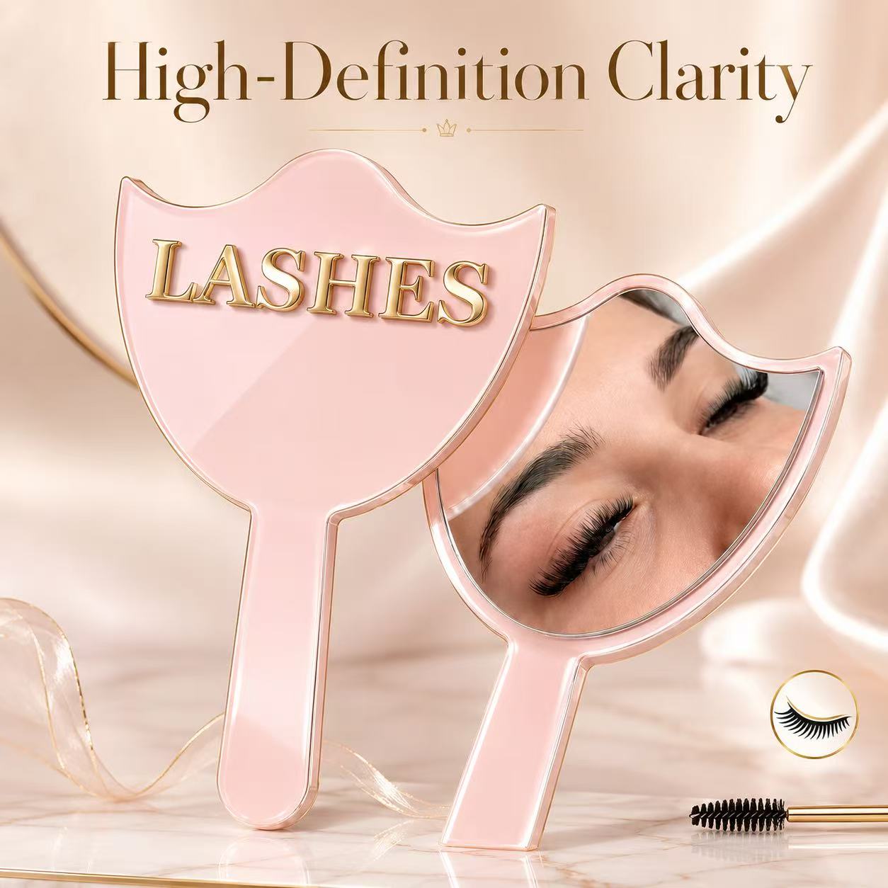 Зеркало для наращивания ресниц – обзор и цена Eyelash Extension Gel Remover