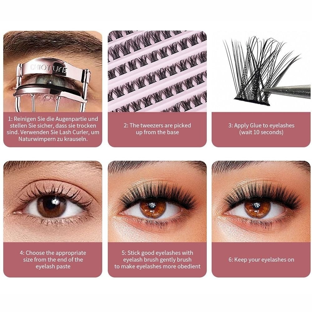 Высококачественные накладные р – обзор и цена Eyelash Extension Cluster