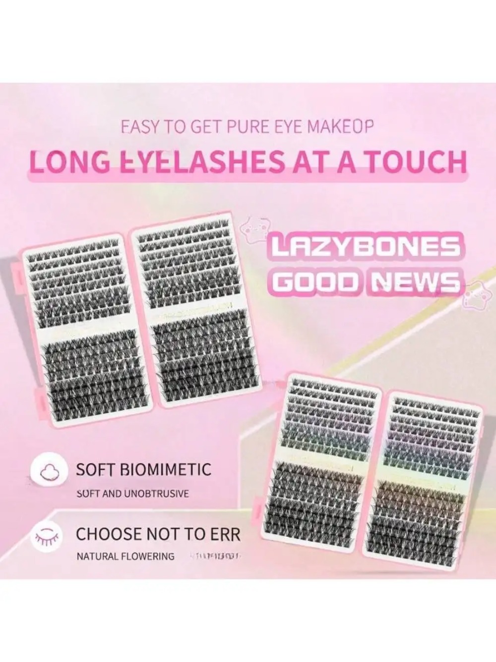Набор из 384 индивидуальных пу – обзор и цена Eyelash Extension Home Service