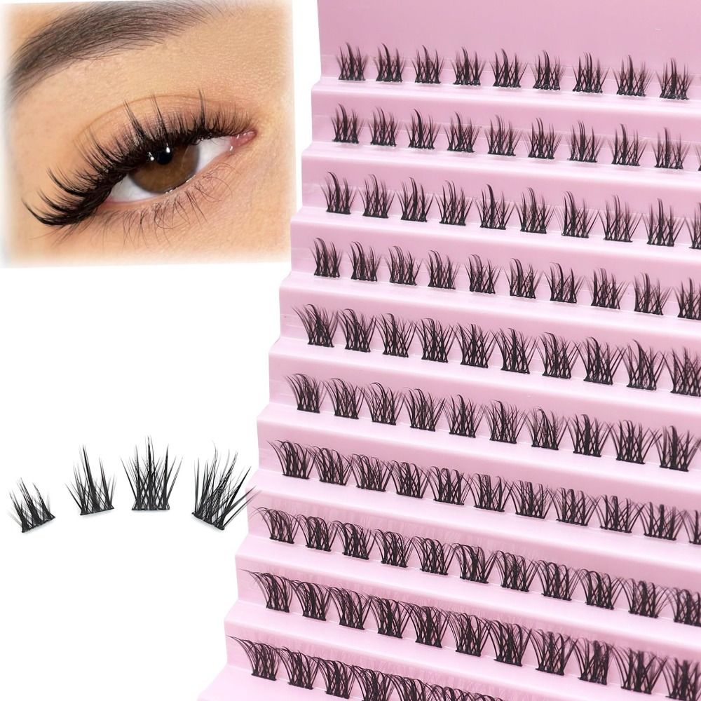 Натуральные накладные ресницы  – обзор и цена Eyelash Extension Cluster