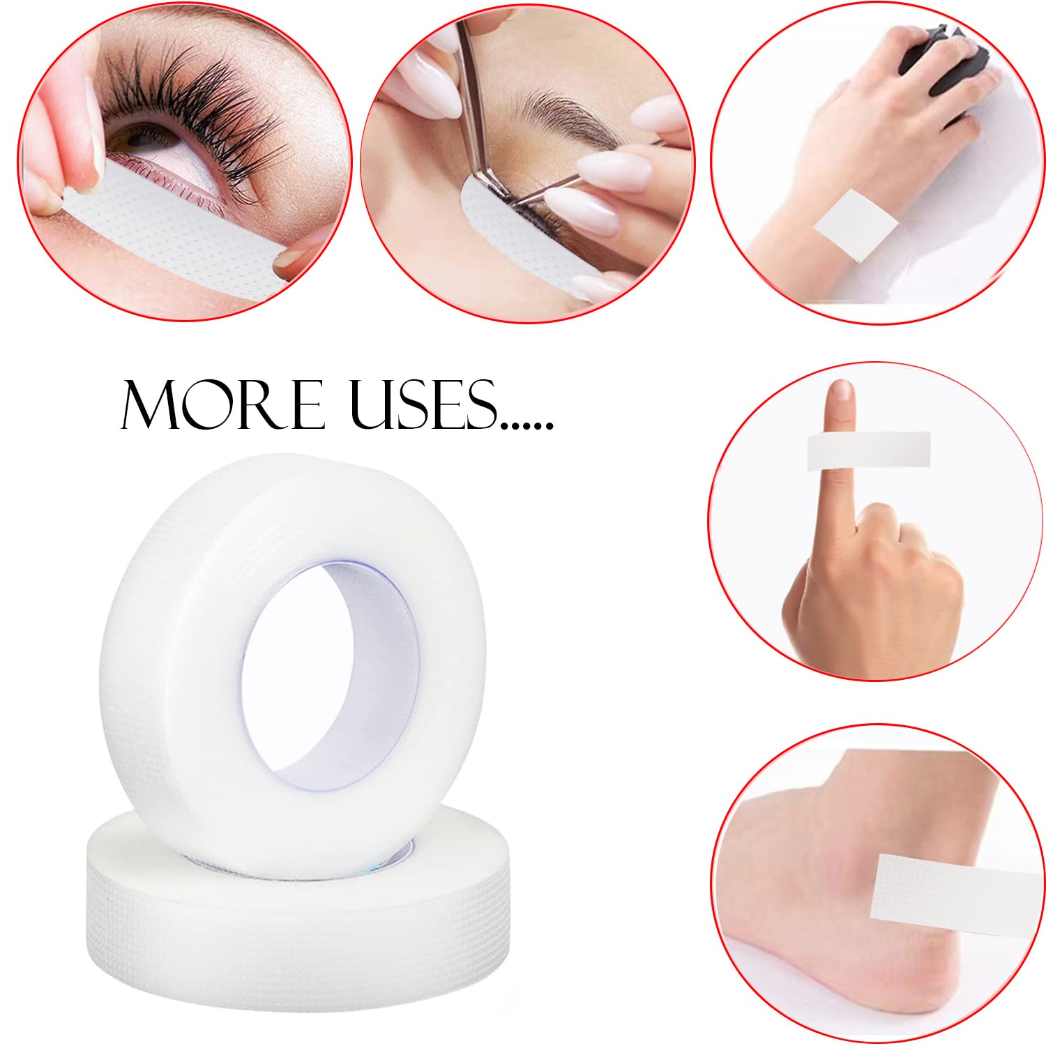 Лента для ресниц, прозрачная к – обзор и цена Eyelash Extension Gel Remover