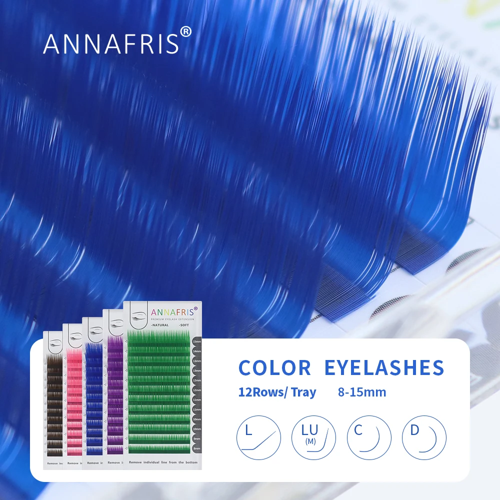 Ресницы Накладные ANNAFRIS ed  – обзор и цена Lash Tile Palette