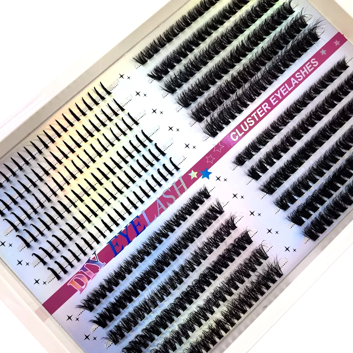 Набор пучковых ресниц AMSDCN 3 – обзор и цена Eyelash Extension Home Service