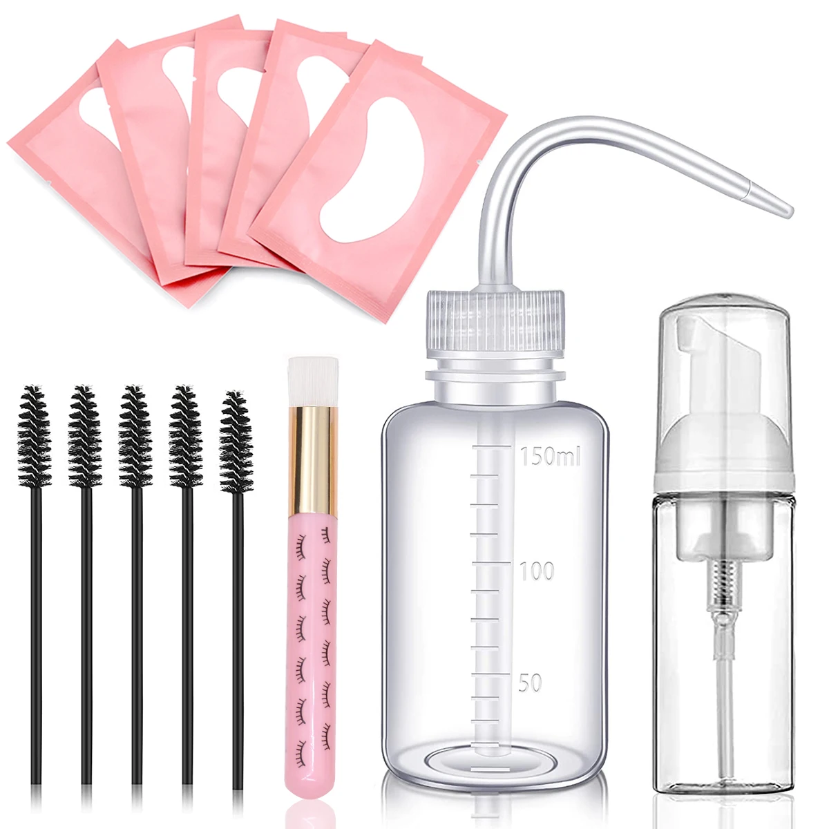 13 шт., набор для чистки наращ – обзор и цена Eyelash Extension Gel Remover