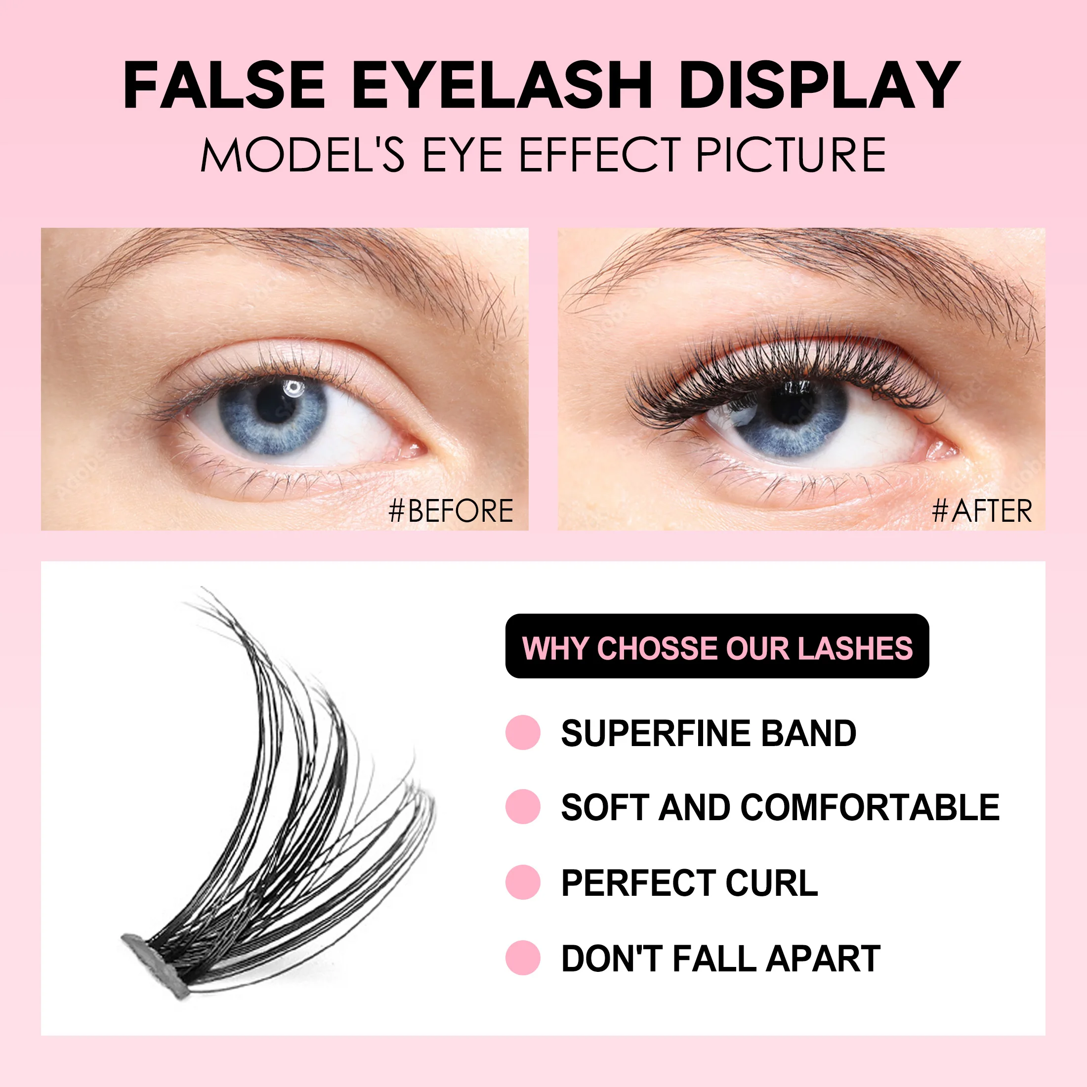 Набор для наращивания ресниц с – обзор и цена Eyelash Extension London