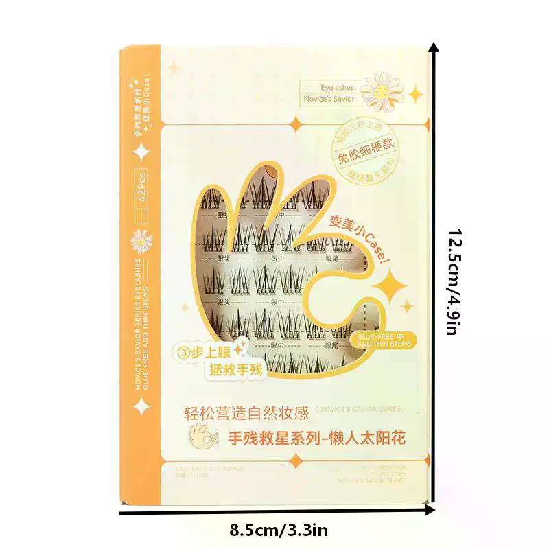 Накладные ресницы на 7 рядов,  – обзор и цена Eyelash Extension Individual